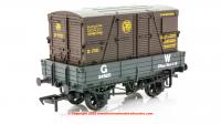 37-936 Bachmann 3 Plank Wagon GWR Grey GWR Brown BD Container